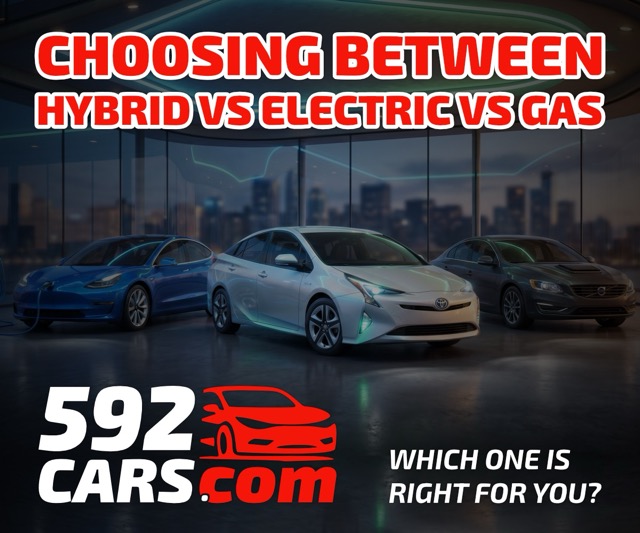 Choosing Between Hybrid, Electric, and Traditional Gas Cars